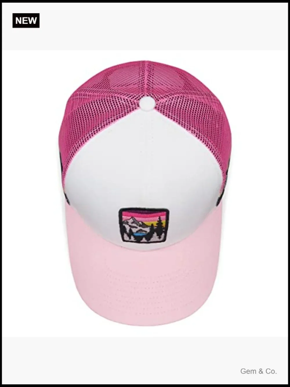 Women's Adjustable Trucker Snapback Baseball Cap Nylon Hat Summer